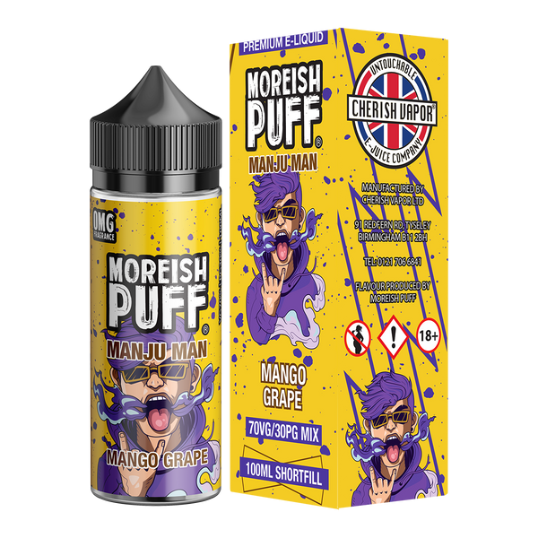 Mango Grape Manju Man 100ml Shortfill 0mg