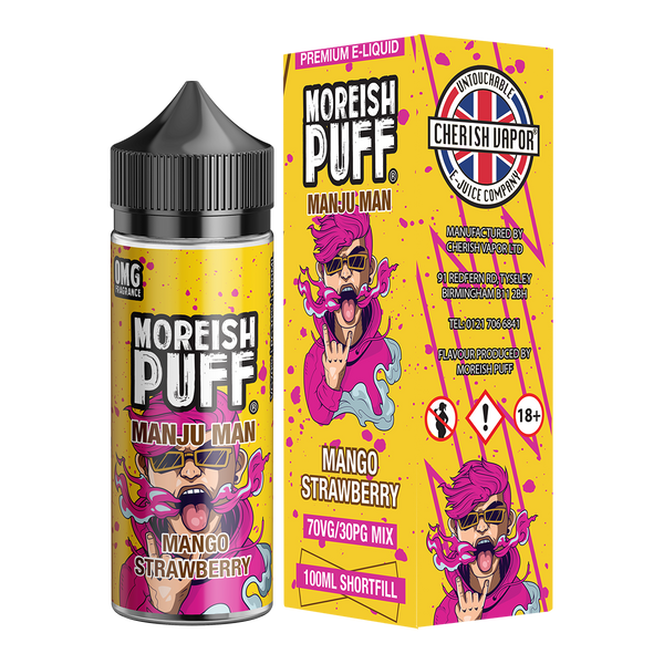 Mango Strawberry Manju Man 100ml Shortfill 0mg