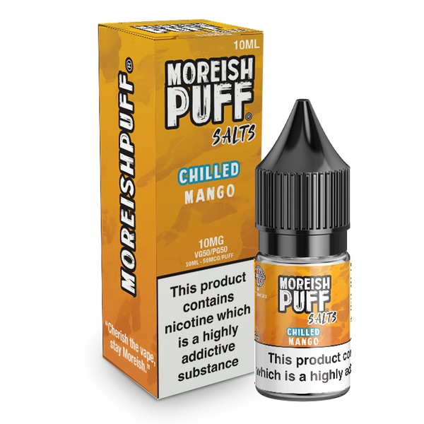 Moreish Puff Mango Chilled Nic Salt 10ml TPD