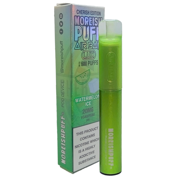 Moreish Puff Air Bar Lux Watermelon Ice Disposable Pod Device