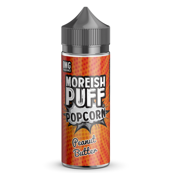 Peanut Butter Popcorn By Moreish Puff 100ml Short Fill
