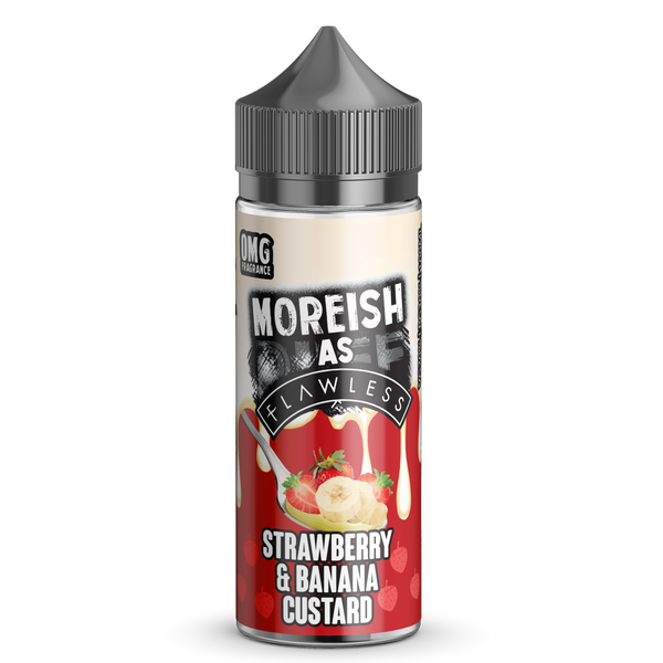 Moreish As Flawless Strawberry Banana 100ml Short Fill E-Liquid