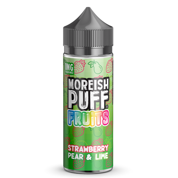 Strawberry, Pear & Lime by Moreish Puff 100ml Short Fill
