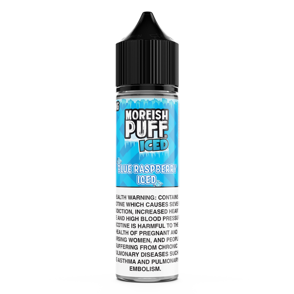 Moreish Puff Blue Raspberry Iced 60ml Freebase - UAE