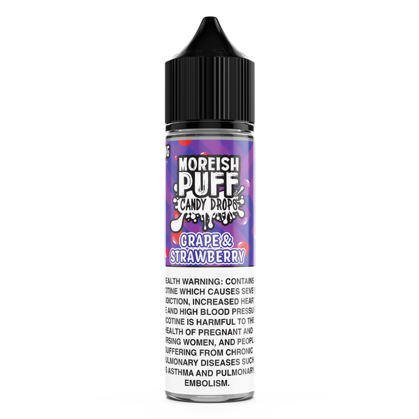 Moreish Puff Grape & Strawberry Candy Drops 60ml Freebase - UAE