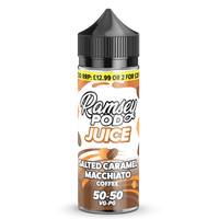 Ramsey Pod Juice Salted Caramel Macchiato 100ml Shortfill