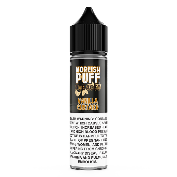 Moreish Puff Vanilla Custard Tobacco 60ml Freebase - UAE