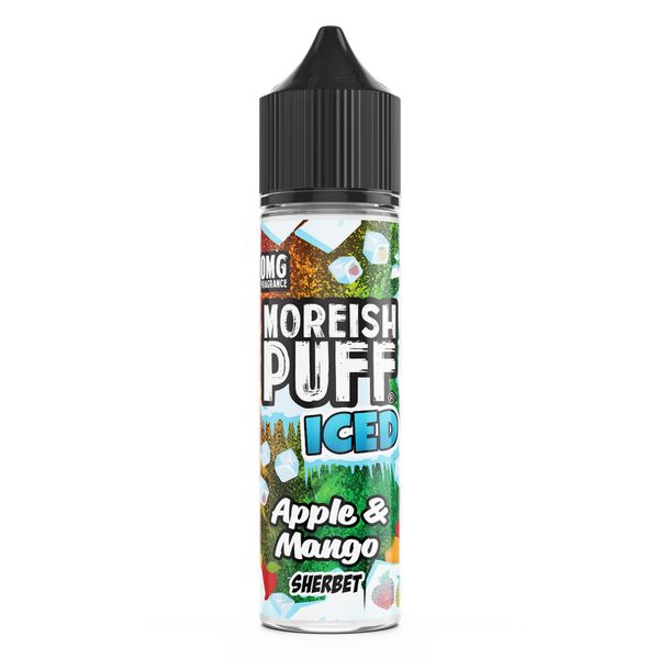 Moreish Puff Iced Apple & Mango Sherbet 50ml Short Fill