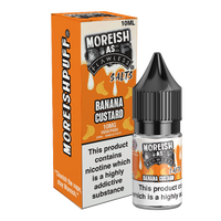 Moreish As Flawless Banana Custard 10ml Nic Salt