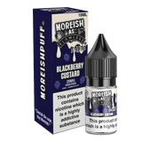 Moreish As Flawless Blackberry Custard 10ml Nic Salt Pack of 12