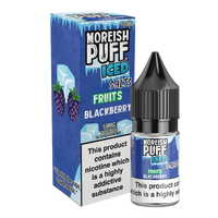 Moreish Puff Iced Blackberry Fruits 10ml Nic Salt