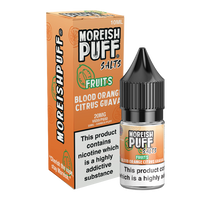 Moreish Puff Fruits Blood Orange Citrus Guava 10ml Nic Salt