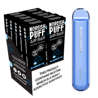 Moreish Puff Air Bar Blueberry Ice Disposable Pod Device - Pack of 10
