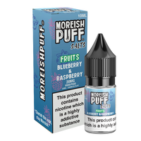 Moreish Puff Fruits Blueberry & Raspberry 10ml Nic Salt Pack of 12