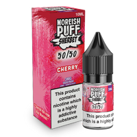 Moreish Puff Sherbet 50/50: Cherry Sherbet 10ml E-Liquid