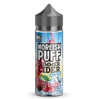 Cherry Summer Cider On Ice by Moreish Puff 100ml Short Fill