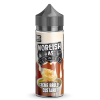 Moreish As Flawless Crème Brûlée 100ml Short Fill E-Liquid