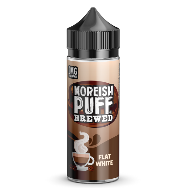 Flat White By Moreish Puff Brewed 100ml Short Fill