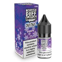Moreish Puff Chilled 50/50: Grape Chilled 10ml E-Liquid