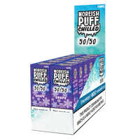 Moreish Puff Chilled 50/50: Grape Chilled 10ml E-Liquid Pack of 12