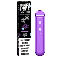 Moreish Puff Air Bar Grape Ice Disposable Pod Device