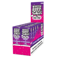 Moreish Puff Candy Drops 50/50: Grape & Strawberry Candy Drops 10ml E-Liquid Pack of 12