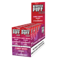 Moreish Puff Grape & Strawberry Candy Drops Nic Salt 10ml Pack of 12