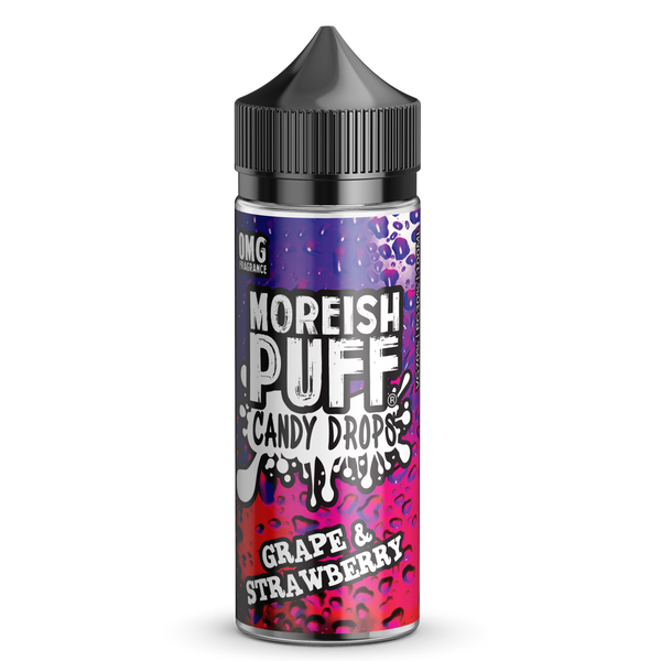 Grape & Strawberry Candy Drops By Moreish Puff 100ml Short Fill