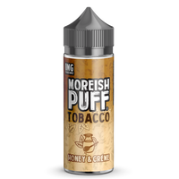 Honey & Cream Tobacco by Moreish Puff 100ml Short Fill