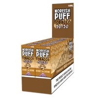Moreish Puff Tobacco 50/50: Honey & Cream Tobacco 10ml E-Liquid Pack of 12