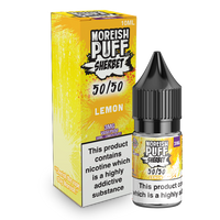 Moreish Puff Sherbet 50/50: Lemon Sherbet 10ml E-Liquid