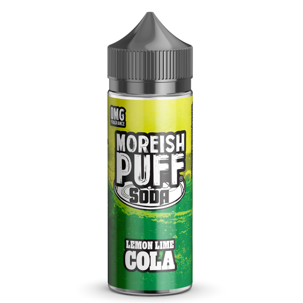 Soda Lemon/Lime Cola E-Liquid By Moreish Puff 100ml Short Fill