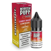 Moreish Puff Lemonade & Cherry Candy Drops Nic Salt 10ml TPD