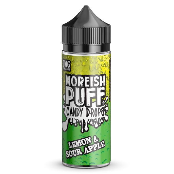 Lemon & Sour Apple Candy Drops By Moreish Puff 100ml Short Fill