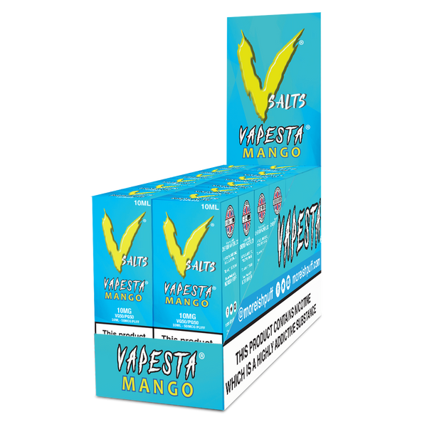 Vapesta Mango Nic Salt 10ml Pack of 12