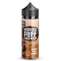 Maple Bar Donut by Moreish Puff Brewed 100ml Short Fill