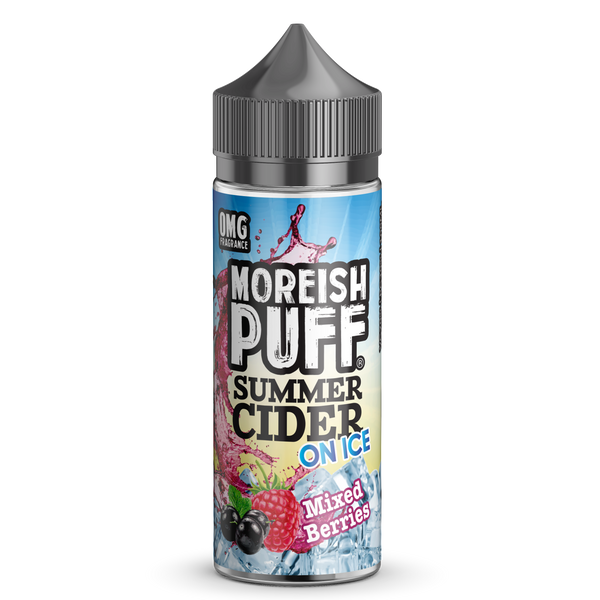 Mixed Berries Summer Cider On Ice by Moreish Puff 100ml Short Fill