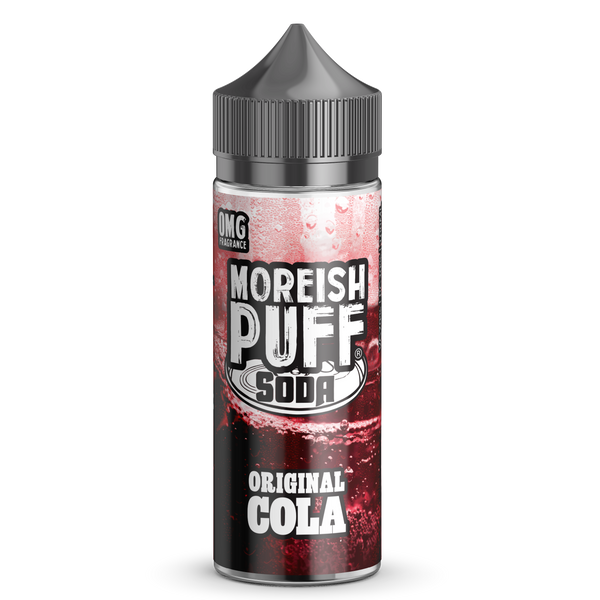 Soda Original Cola E-Liquid By Moreish Puff 100ml Short Fill