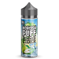 Pear Summer Cider On Ice by Moreish Puff 100ml Short Fill