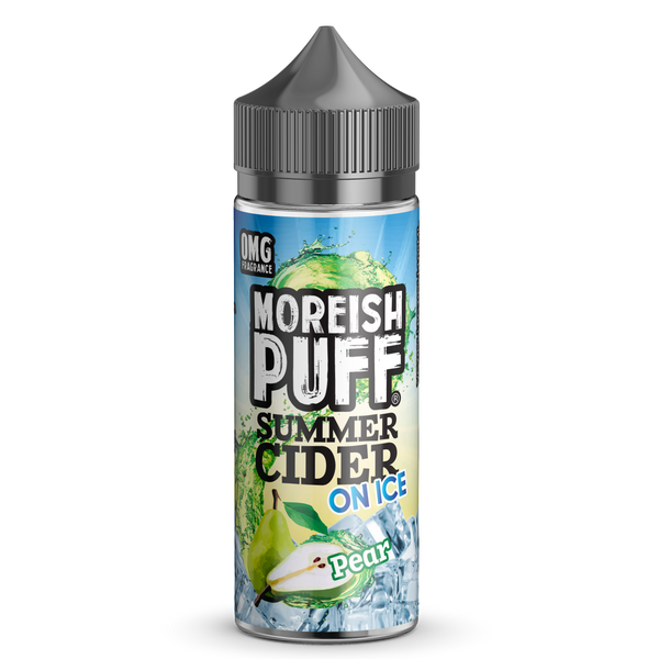 Pear Summer Cider On Ice by Moreish Puff 100ml Short Fill