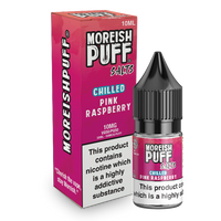 Moreish Puff Pink Raspberry Chilled Nic Salt 10ml TPD