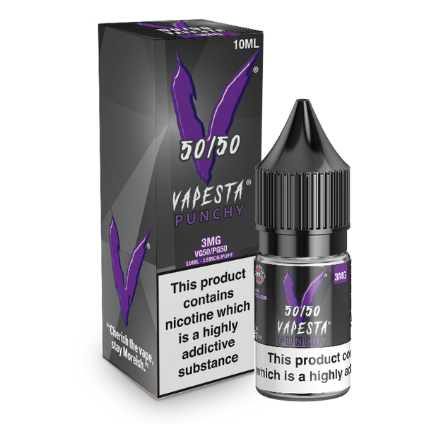 Vapesta 50/50: Punchy 10ml E-Liquid