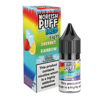 Moreish Puff Iced Rainbow Sherbet 10ml Nic Salt