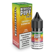 Moreish Puff Rainbow Sherbet Nic Salt 10ml TPD