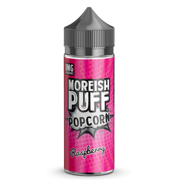Raspberry Popcorn By Moreish Puff 100ml Short Fill
