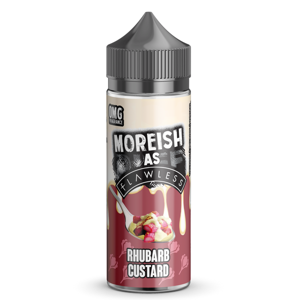 Moreish As Flawless Rhubarb Custard 100ml Short Fill E-Liquid