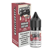 Moreish As Flawless Rhubarb Custard 10ml Nic Salt Pack of 12