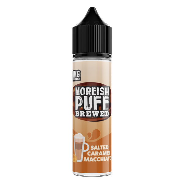 Salted Caramel Macchiato by Moreish Puff Brewed 50ml Short Fill