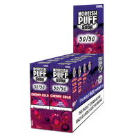 Moreish Puff Soda 50/50: Cherry Cola Soda 10ml E-Liquid Pack of 12