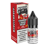 Moreish As Flawless Strawberry Banana Custard 10ml Nic Salt Pack of 12